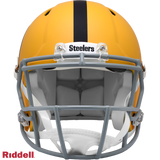 Pittsburgh Steelers Helmet Riddell Authentic Full Size Speed Style On-Field Alternate 2025 - Special Order