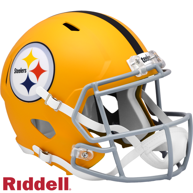 Pittsburgh Steelers Helmet Riddell Replica Full Size Speed Style On-Field Alternate 2025 - Special Order