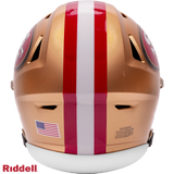 San Francisco 49ers Helmet Riddell Replica Mid-Size MIDI SpeedFlex Style