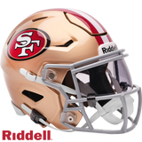 San Francisco 49ers Helmet Riddell Replica Mid-Size MIDI SpeedFlex Style
