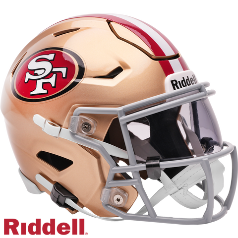 San Francisco 49ers Helmet Riddell Replica Mid-Size MIDI SpeedFlex Style