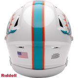 Miami Dolphins Helmet Riddell Replica Mid-Size MIDI SpeedFlex Style