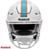 Miami Dolphins Helmet Riddell Replica Mid-Size MIDI SpeedFlex Style