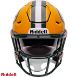 Green Bay Packers Helmet Riddell Replica Mid-Size MIDI SpeedFlex Style