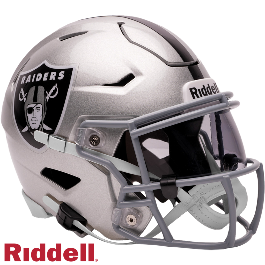 Las Vegas Raiders Helmet Riddell Replica Mid-Size MIDI SpeedFlex Style