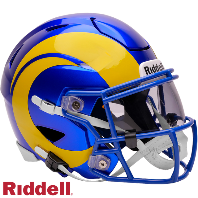 Los Angeles Rams Helmet Riddell Replica Mid-Size MIDI SpeedFlex Style