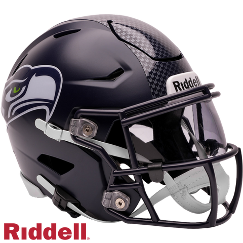 Seattle Seahawks Helmet Riddell Replica Mid-Size MIDI SpeedFlex Style