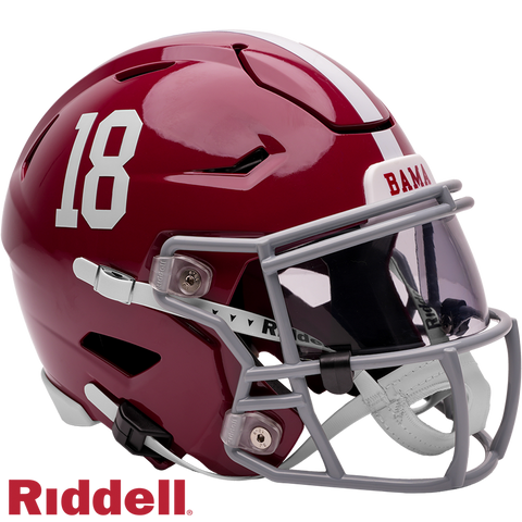 Alabama Crimson Tide Helmet Riddell Replica Mid-Size MIDI SpeedFlex Style