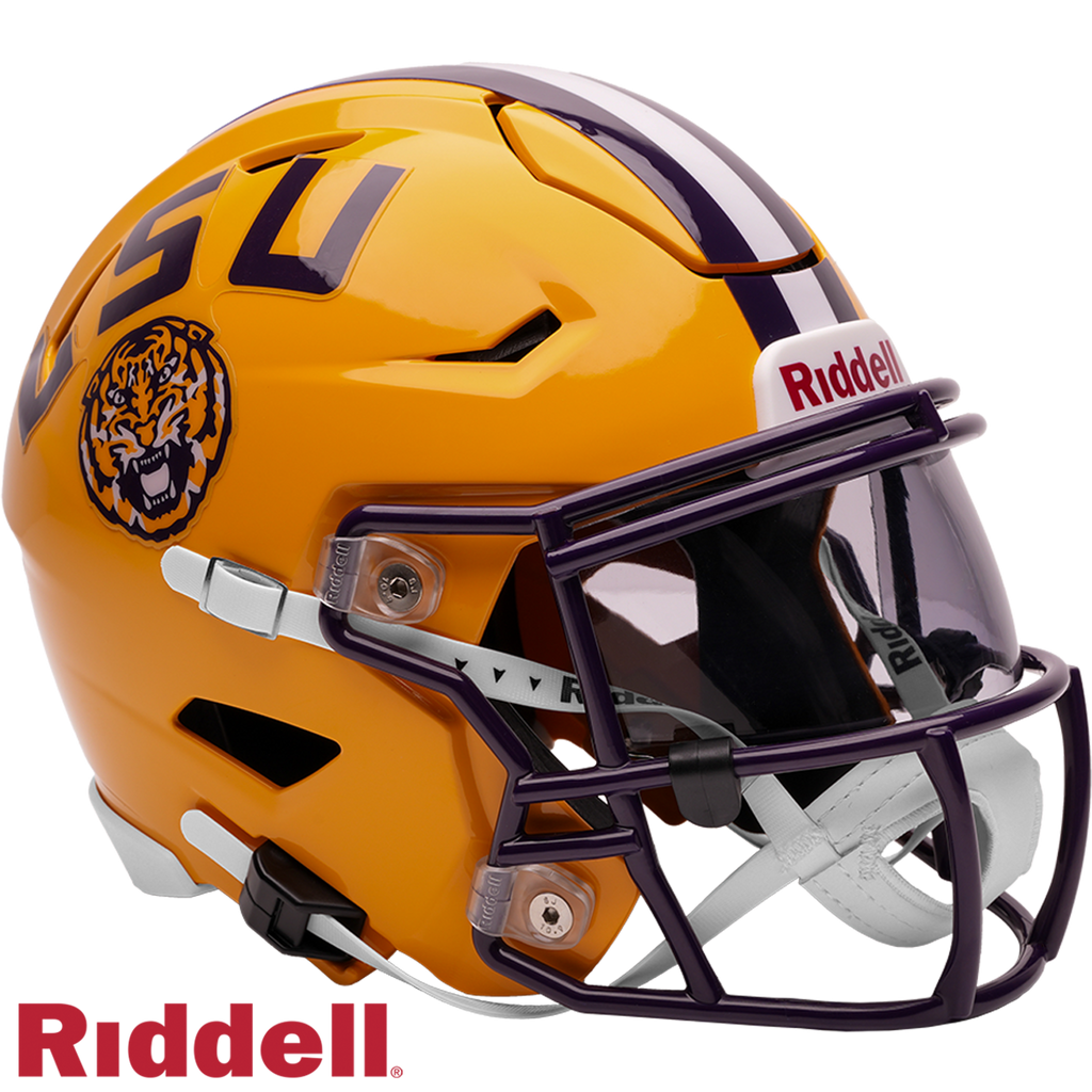 LSU Tigers Helmet Riddell Replica Mid-Size MIDI SpeedFlex Style