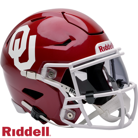 Oklahoma Sooners Helmet Riddell Replica Mid-Size MIDI SpeedFlex Style