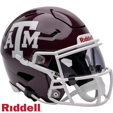 Texas A&M Aggies Helmet Riddell Replica Mid-Size MIDI SpeedFlex Style