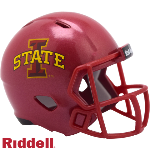 Iowa State Cyclones Helmet Riddell Pocket Pro Speed Style