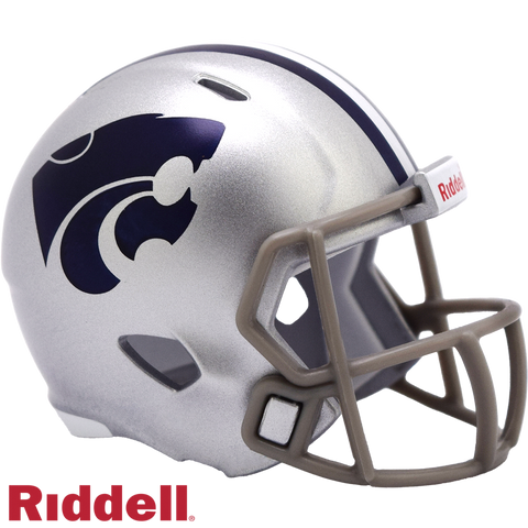Kansas State Wildcats Helmet Riddell Pocket Pro Speed Style