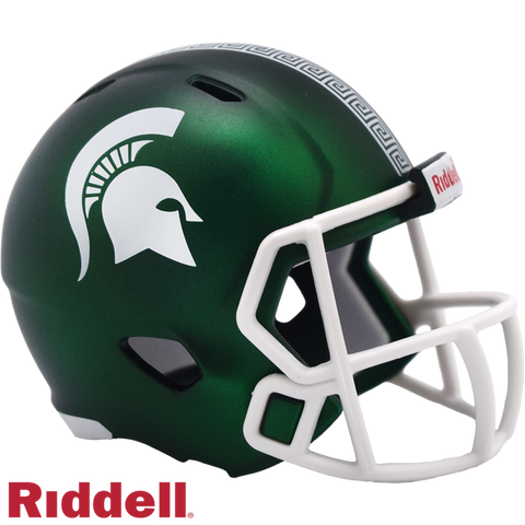 Michigan State Spartans Helmet Riddell Pocket Pro Speed Style