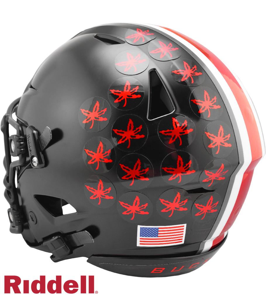 Ohio State Buckeyes Helmet Riddell Authentic Full Size SpeedFlex Style Black - Special Order