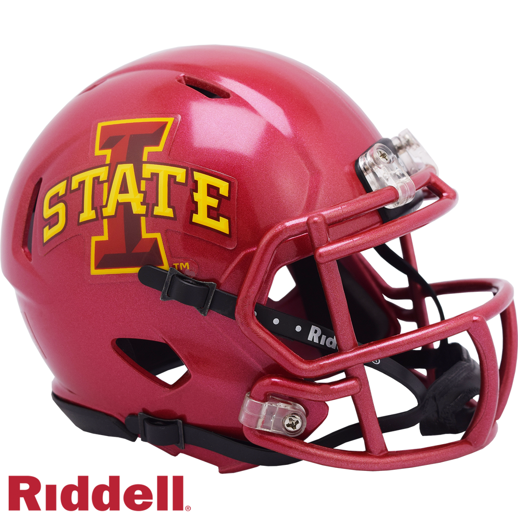 Iowa State Cyclones Helmet Riddell Replica Mini Speed Style Cardinal