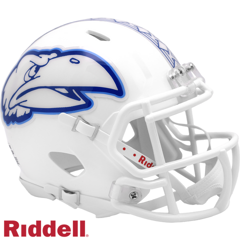 Kansas Jayhawks Helmet Riddell Replica Mini Speed Style White