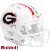 Georgia Bulldogs Helmet Riddell Replica Mini Speed Style White