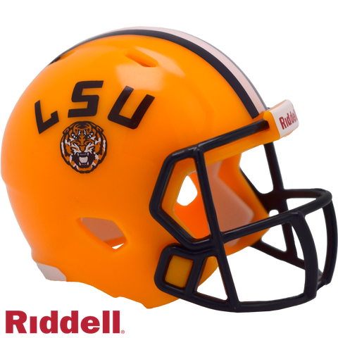 LSU Tigers Helmet Riddell Pocket Pro Speed Style