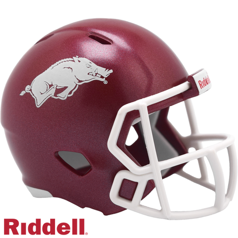 Arkansas Razorbacks Helmet Riddell Pocket Pro Speed Style