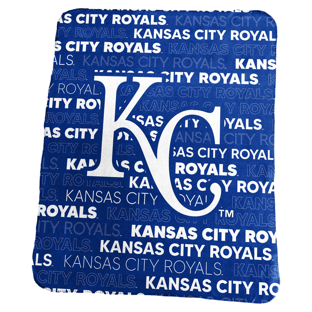 Kansas City Royals Blanket 50x60 Fleece Classic