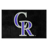 MLB - Colorado Rockies 4X6 Logo Mat - Landscape