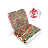 Kansas City Chiefs Advent Calendar Ball Ornament