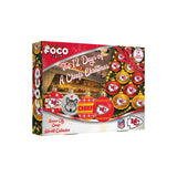 Kansas City Chiefs Advent Calendar Ball Ornament