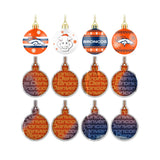 Denver Broncos Advent Calendar Ball Ornament