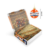 Denver Broncos Advent Calendar Ball Ornament
