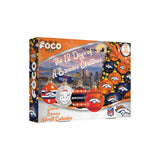 Denver Broncos Advent Calendar Ball Ornament