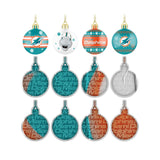 Miami Dolphins Advent Calendar Ball Ornament