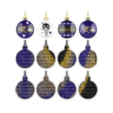 Baltimore Ravens Advent Calendar Ball Ornament
