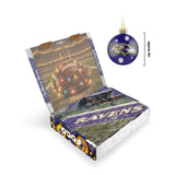 Baltimore Ravens Advent Calendar Ball Ornament