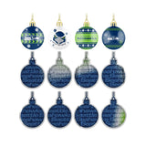 Seattle Seahawks Advent Calendar Ball Ornament