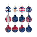 New England Patriots Advent Calendar Ball Ornament