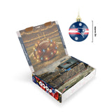 New England Patriots Advent Calendar Ball Ornament