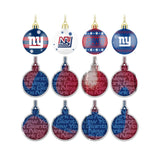 New York Giants Advent Calendar Ball Ornament