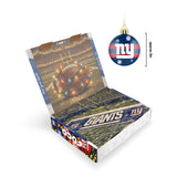 New York Giants Advent Calendar Ball Ornament