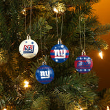 New York Giants Advent Calendar Ball Ornament