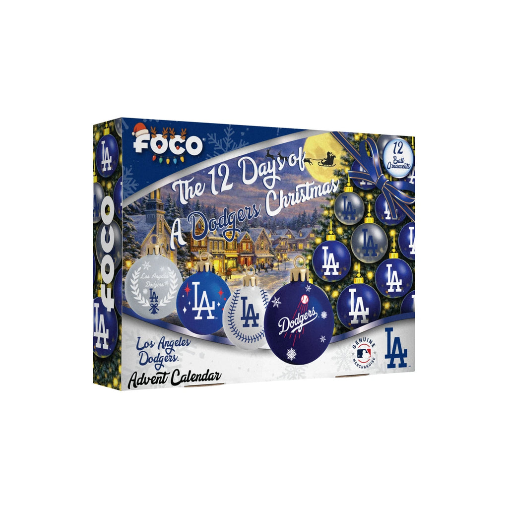 Los Angeles Dodgers Advent Calendar Ball Ornament