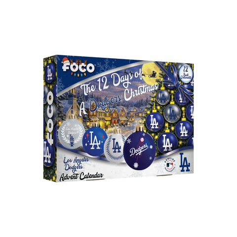 Los Angeles Dodgers Advent Calendar Ball Ornament