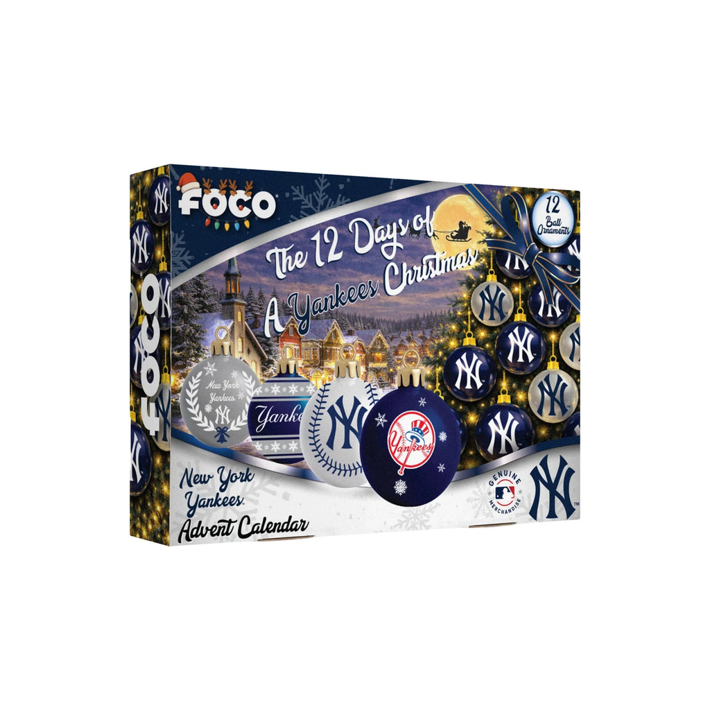 New York Yankees Advent Calendar Ball Ornament