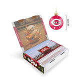 Cincinnati Reds Advent Calendar Ball Ornament