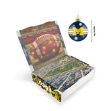 Michigan Wolverines Advent Calendar Ball Ornament
