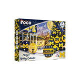 Michigan Wolverines Advent Calendar Ball Ornament