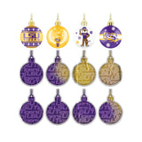 LSU Tigers Advent Calendar Ball Ornament