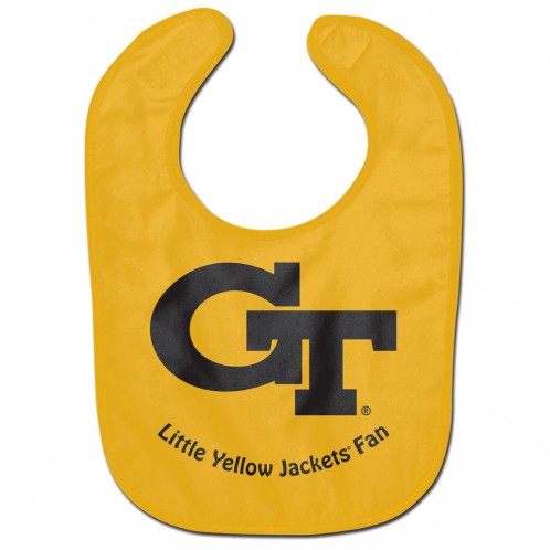 Georgia Tech Yellow Jackets Baby Bib All Pro Style - Special Order