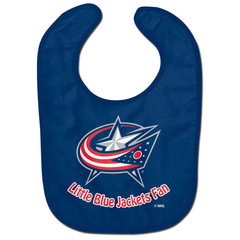 Columbus Blue Jackets Baby Bib All Pro Style - Special Order