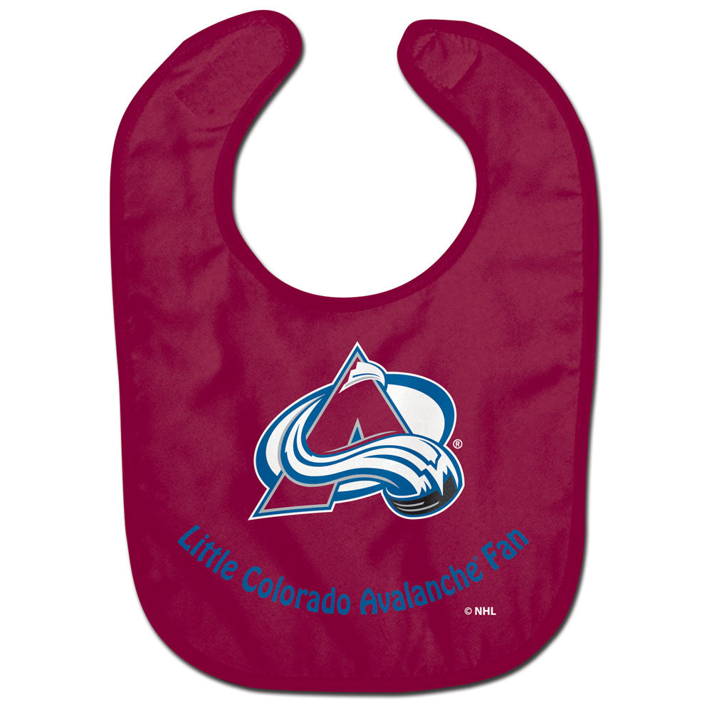 Colorado Avalanche Baby Bib All Pro Style - Special Order